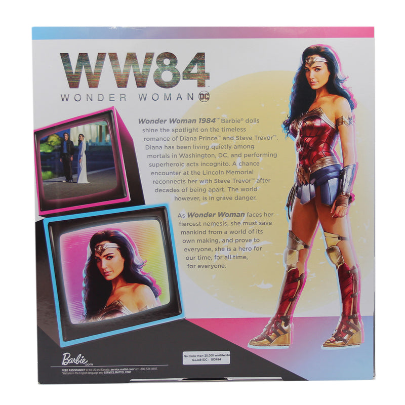 2019 Wonder Woman WW84 Barbie Set (GJJ49) Barbie Signature LE