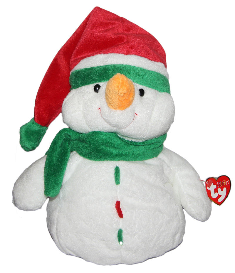 Ty Pluffie: Ice Box the Snowman (14")