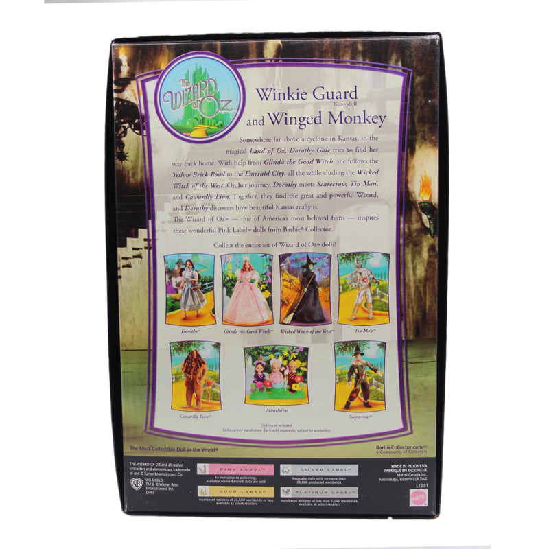 2007 Einkie Guard & Winged Monkey Barbie Set (L1291) - Wizard of Oz