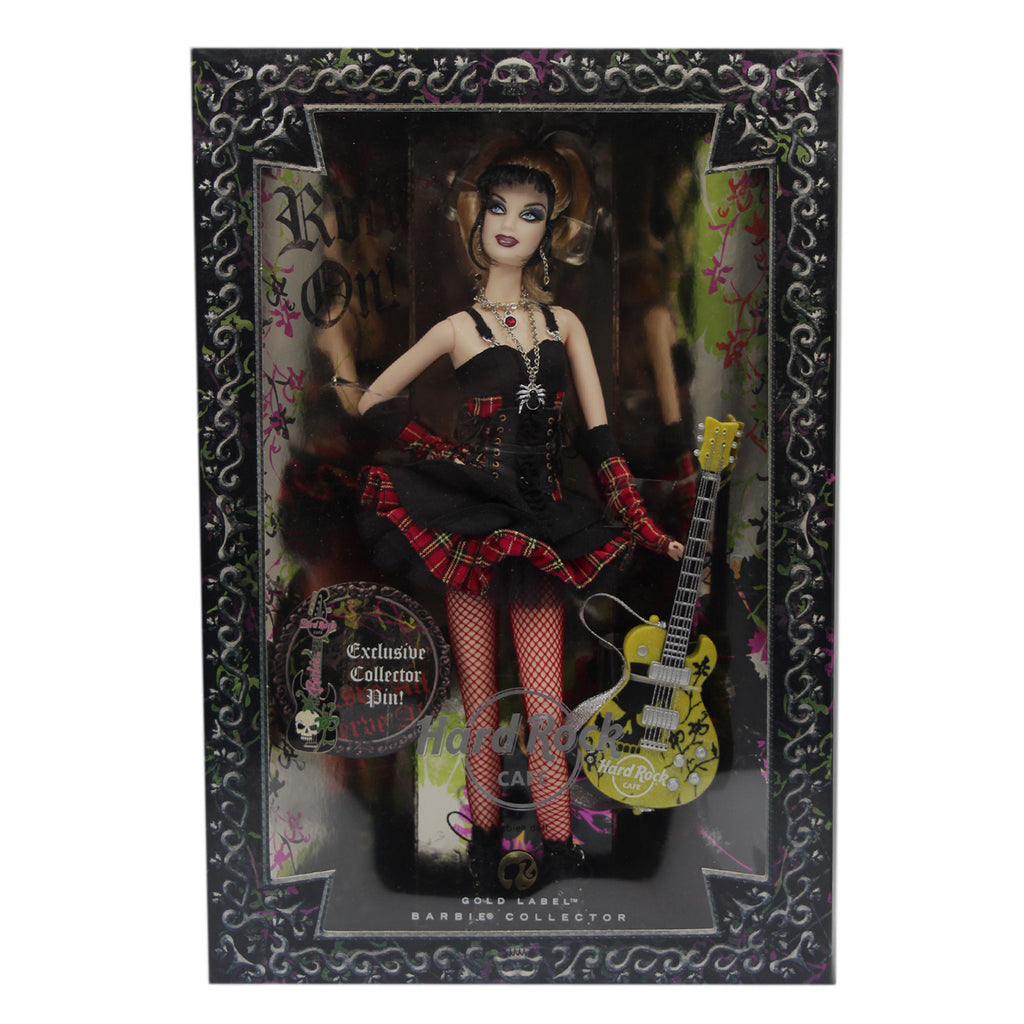 2008 Hard Rock Café Barbie #6 Punk (L9663) - Gold Label