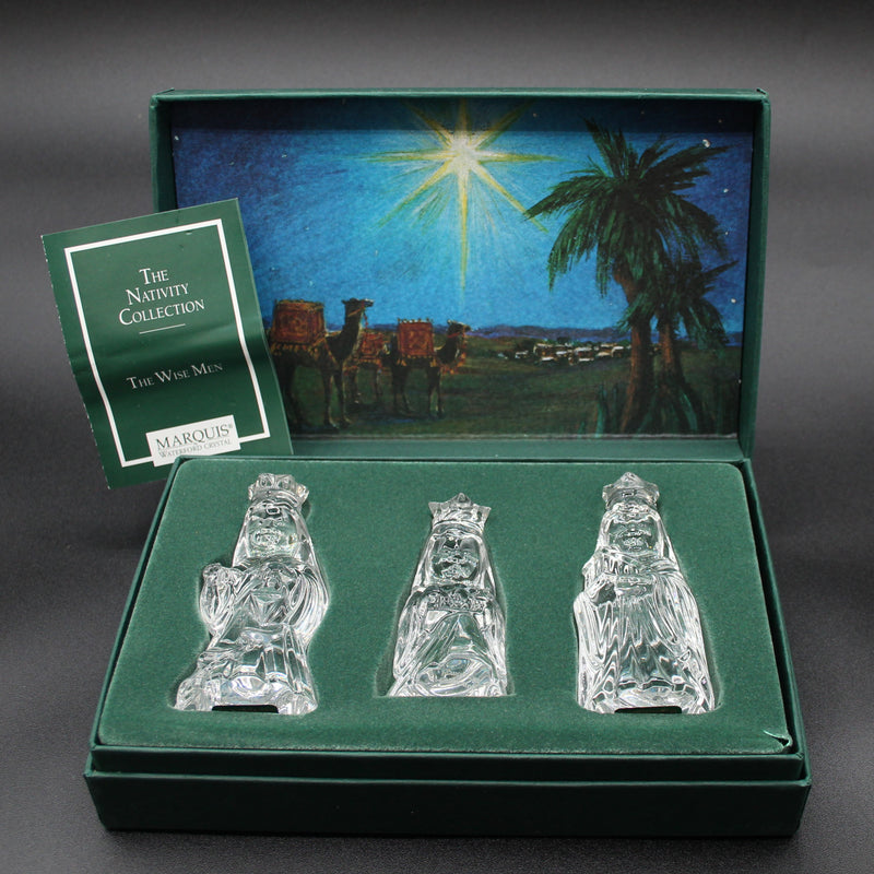 The Three Wise Men | Marquis by Waterford | Set of 3 | Nativity Collection