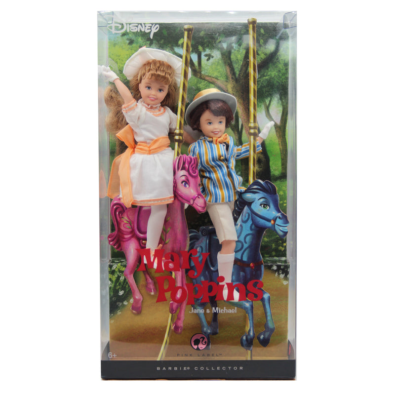 2007 Mary Poppins Jane & Michael Barbie (M0673) - Pink Label