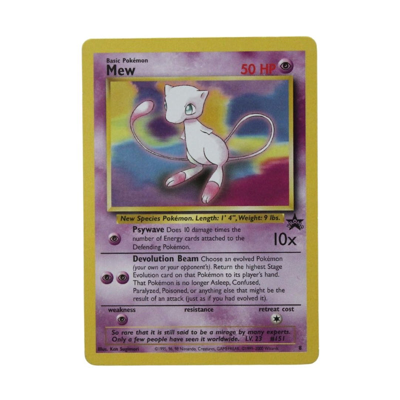 Pokemon Single Card: Mew #8 Black Star Promo Pokemon Single Card: Mew #8 Black Star Promo