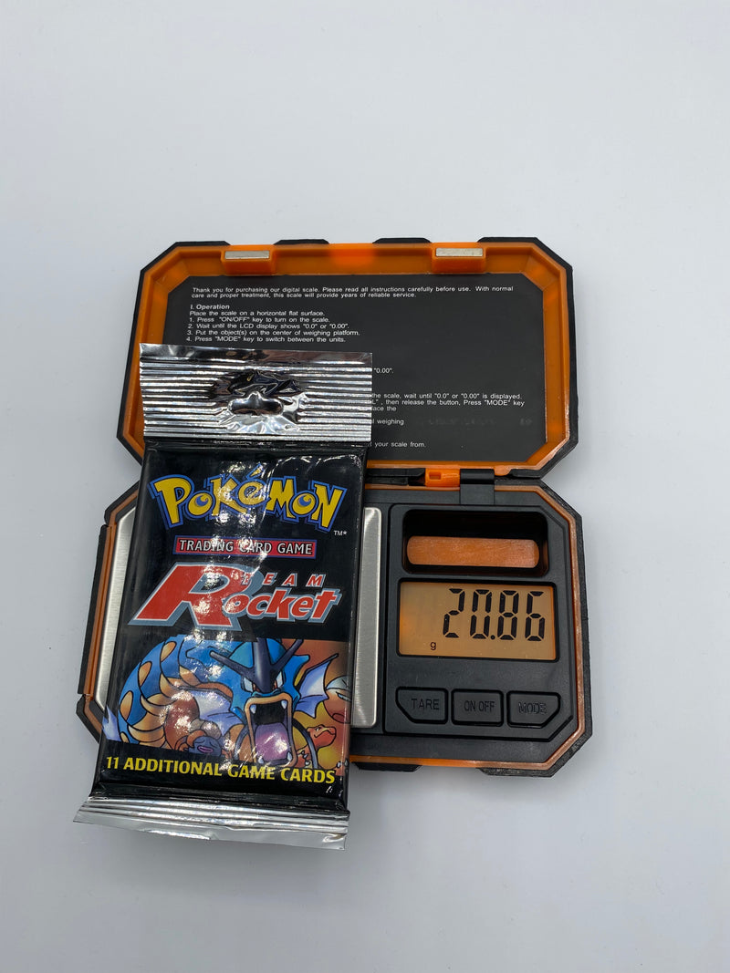 Pokémon: Factory Sealed Team Rocket Heavy Booster Pack 20.86g - Gyarados Art