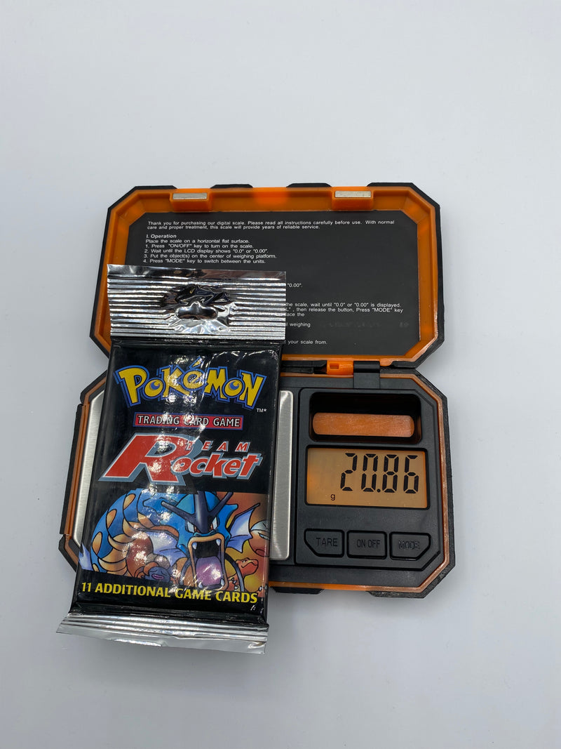Pokmon: Factory Sealed Team Rocket Heavy Booster Pack 20.86g - Gyarad Pokmon: Factory Sealed Team Rocket Heavy Booster Pack 20.86g - Gyarad