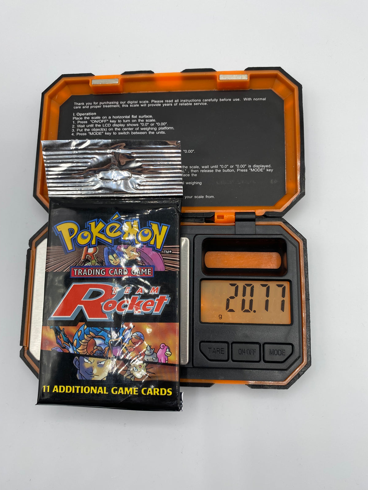 Pokémon: Factory Sealed Team Rocket Heavy?? 20.77 Booster Pack