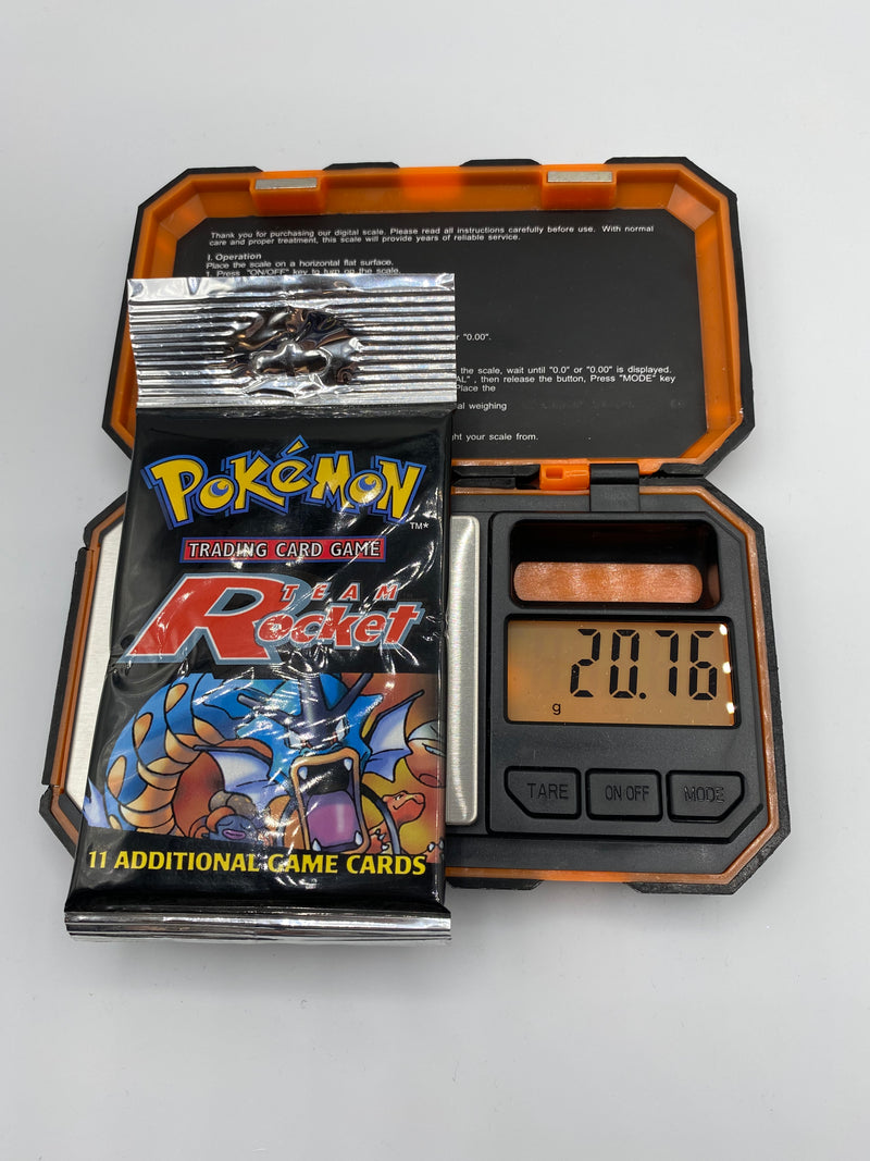 Pokémon: Factory Sealed Team Rocket Heavy Booster Pack? 20.76g