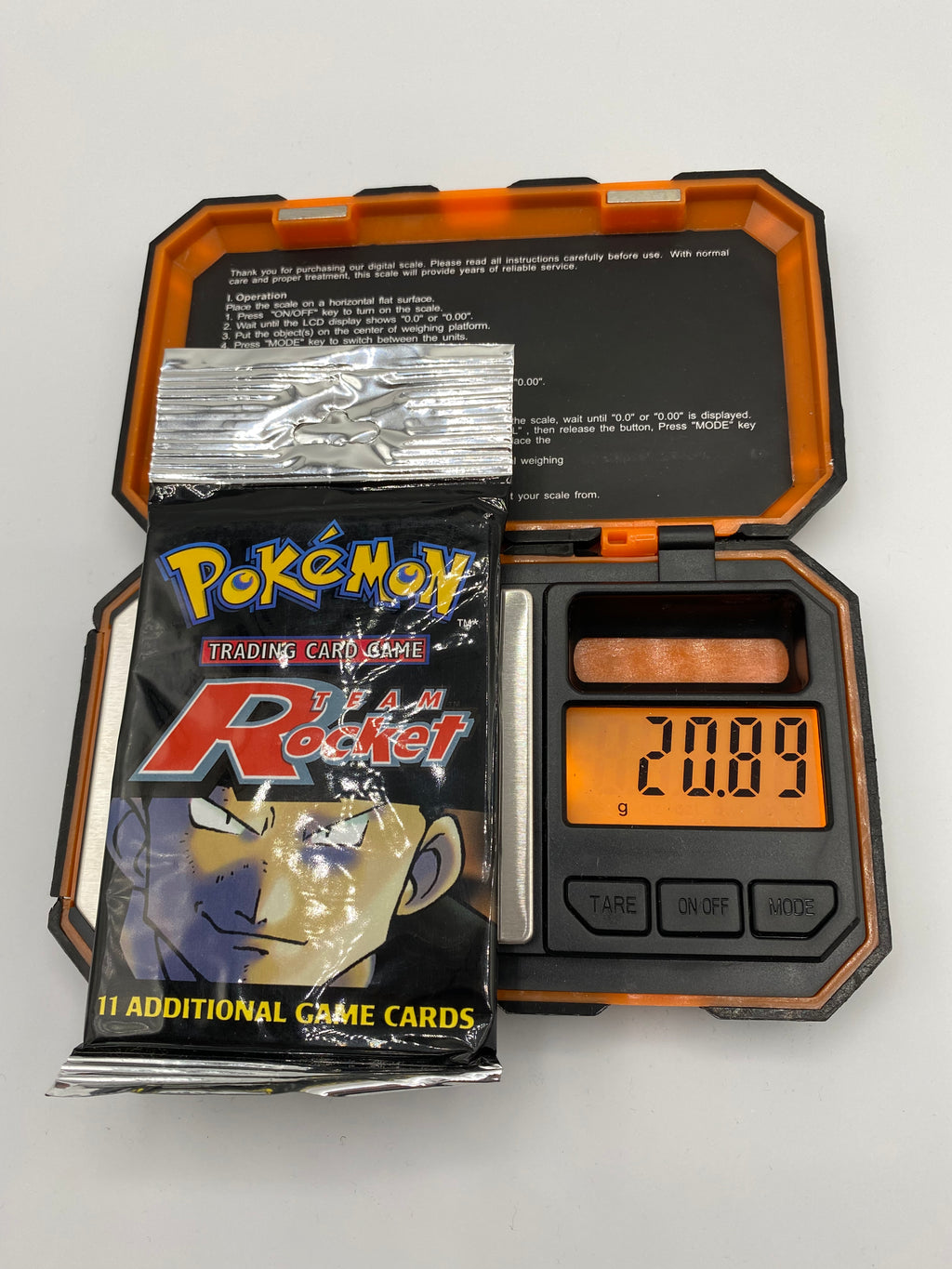 pokemon booster pack heavy weight Pokémon: Factory Sealed Team Rocket Heavy?? 20.89g Booster Pack