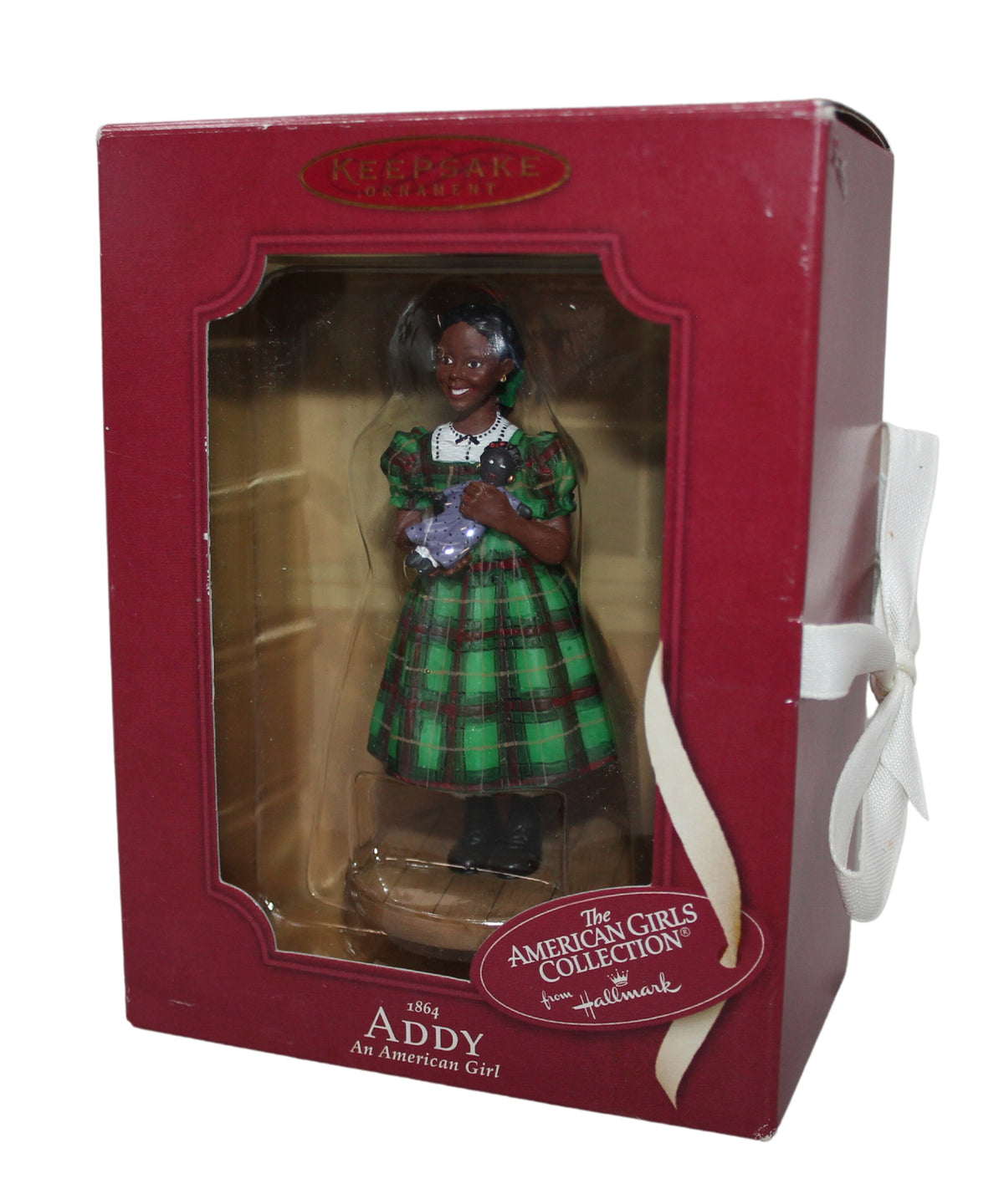 addy christmas dress American Girl Addy's Tartan Plaid Christmas Dress Bundle