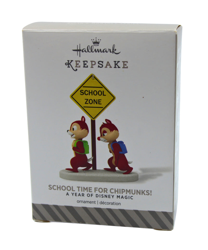 Hallmark Ornament: 2014 School Time For Chipmunks | QHA1023