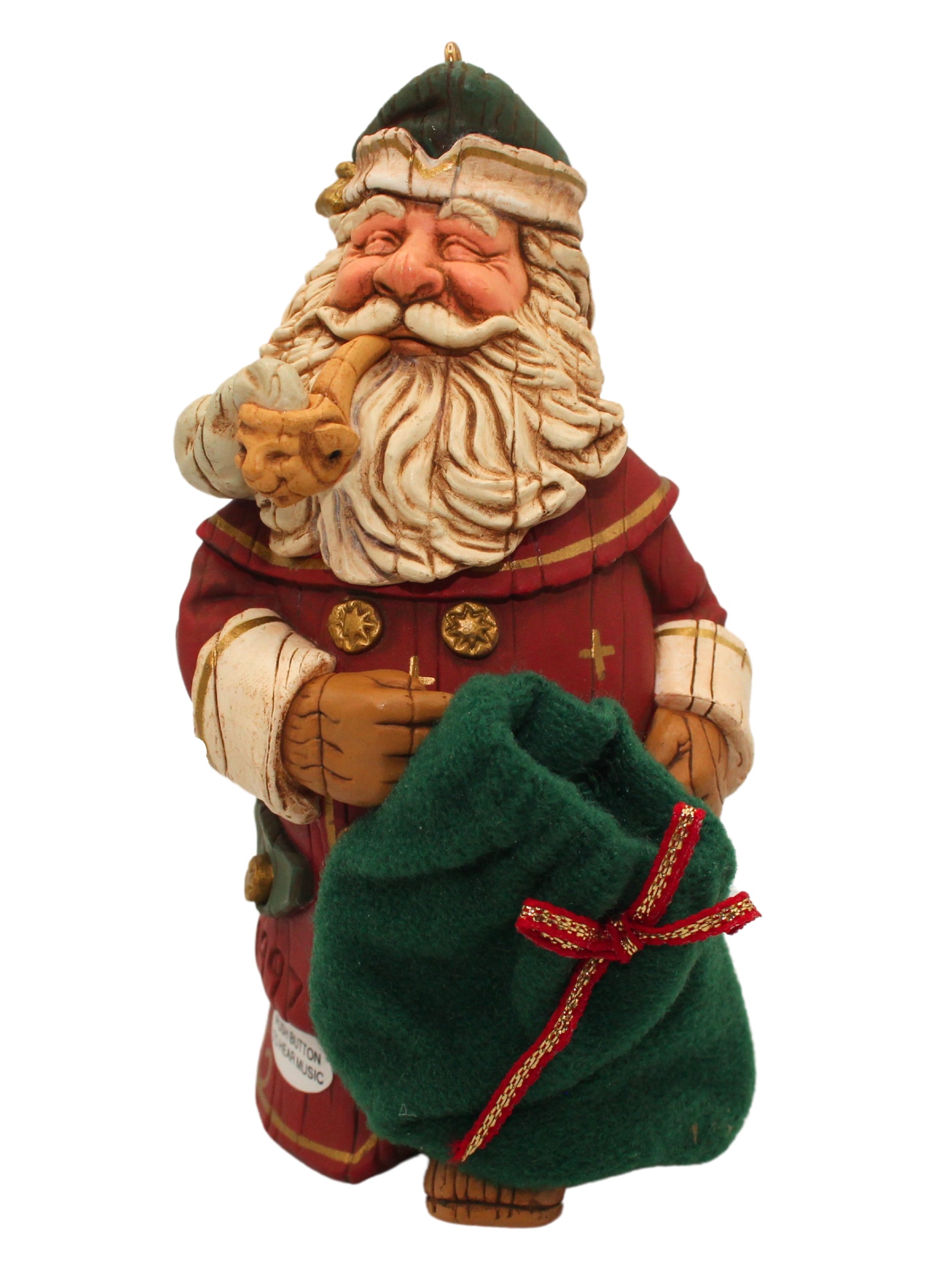 Hallmark Ornament: 1997 Santa's Secret Gift | QLX7455 | Musical