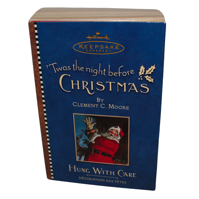 Hallmark Ornament: 2001 Hung with Care | QRP4485 | 2nd in Series