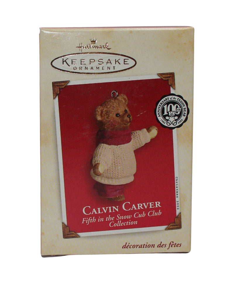 Hallmark Ornament: 2002 Calvin Carver | QRP4646 | 5th in Collection
