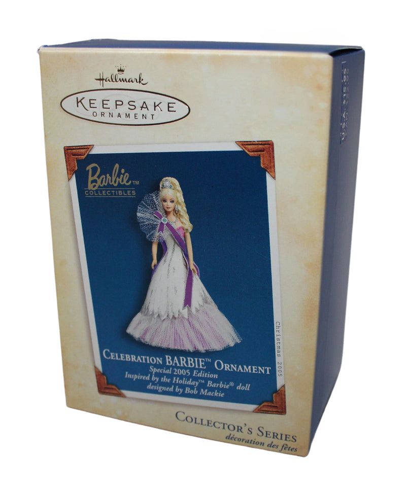Hallmark Ornament: 2005 Celebration Barbie  | QX2202 | 6th in series