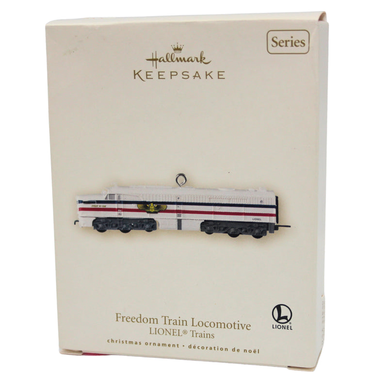 Hallmark Ornament: 2007 Freedom Train Locomotive | QX2347 | 12th in Series