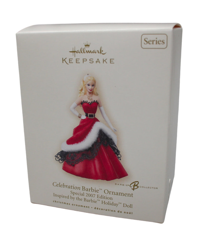 Hallmark Ornament: 2007 Celebration Barbie  | QX2359 | 8th in series
