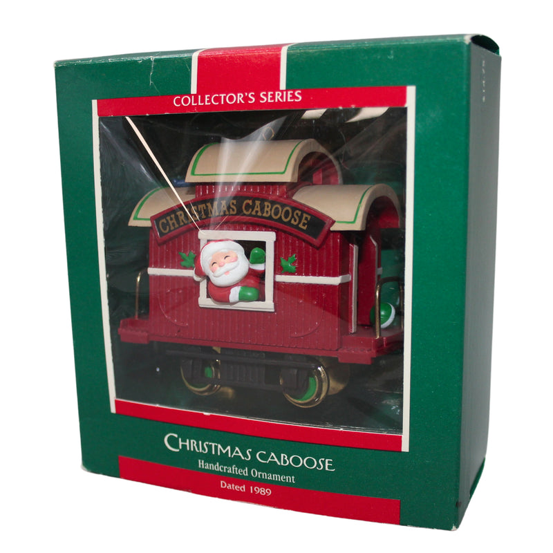 Hallmark Ornament: 1989 Christmas Caboose | QX4585 | 11th in Series
