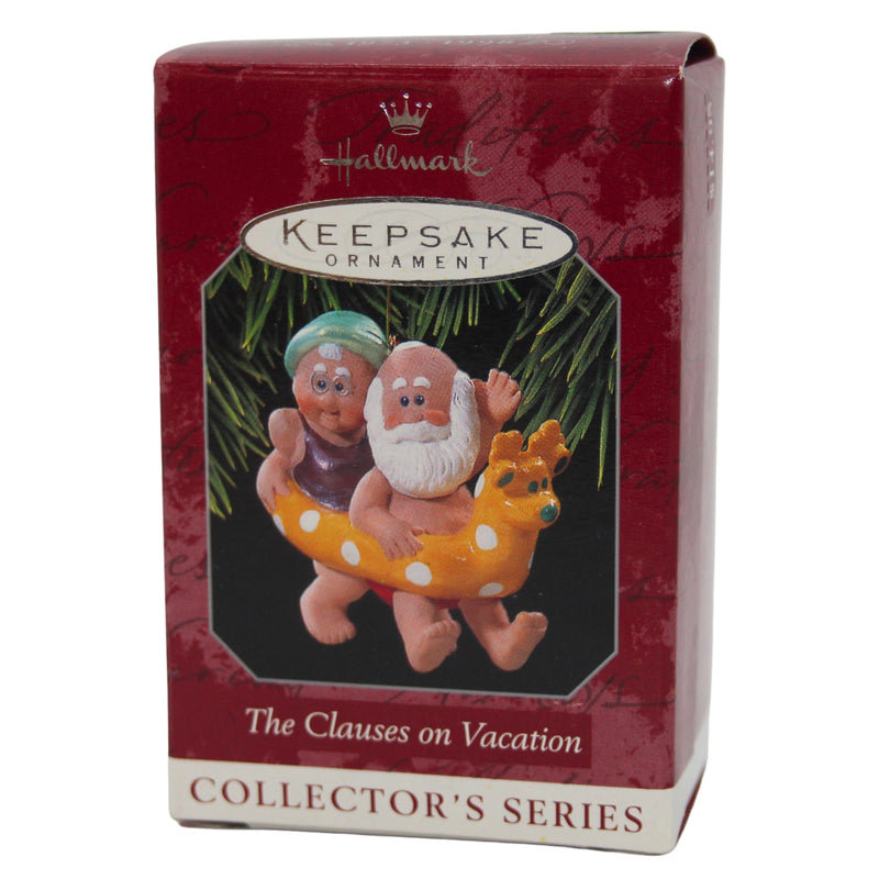 Hallmark Ornament: 1998 The Clauses on Vacation | QX6276 | 2nd in Series
