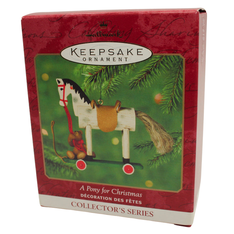 Hallmark Ornament: 2000 A Pony for Christmas | QX6624 | 3rd in Series