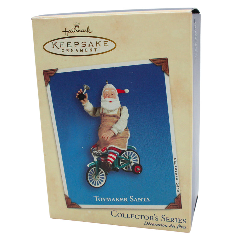 Hallmark Ornament: 2002 Toymaker Santa | QX8096