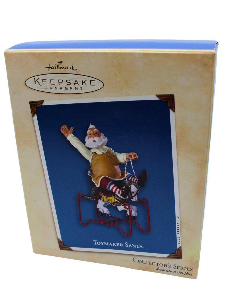 Hallmark Ornament: 2003 Toymaker Santa | QX8159