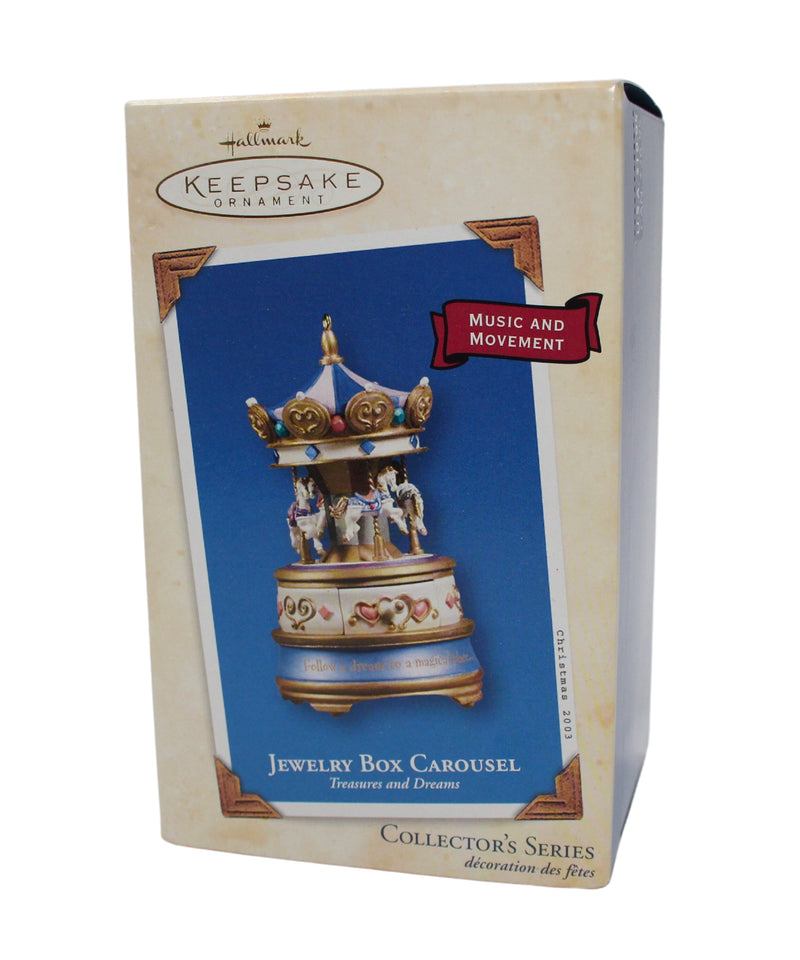 Hallmark Ornament: 2003 Jewelry Box Carousel | QX8197 | 2nd in Series