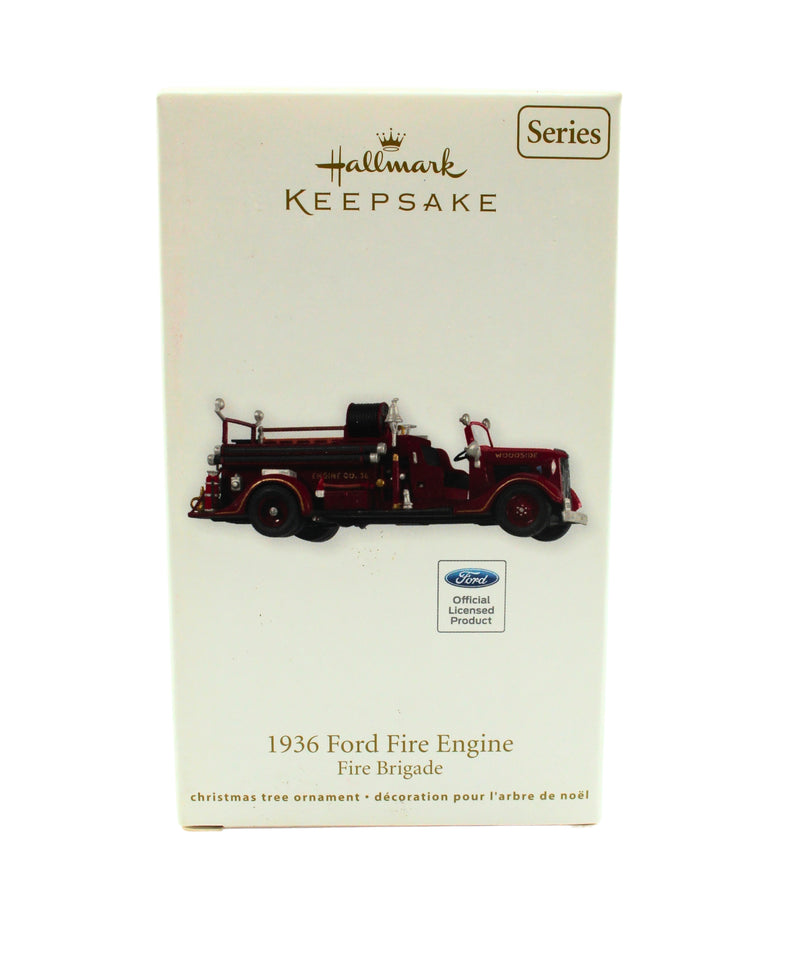 Hallmark Ornament: 2012 Ford Fire Engine - 1936  | QX8204