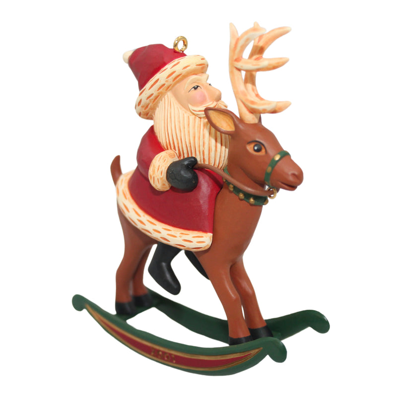 Hallmark Ornament: 2001 Rocking Reindeer | QX8261