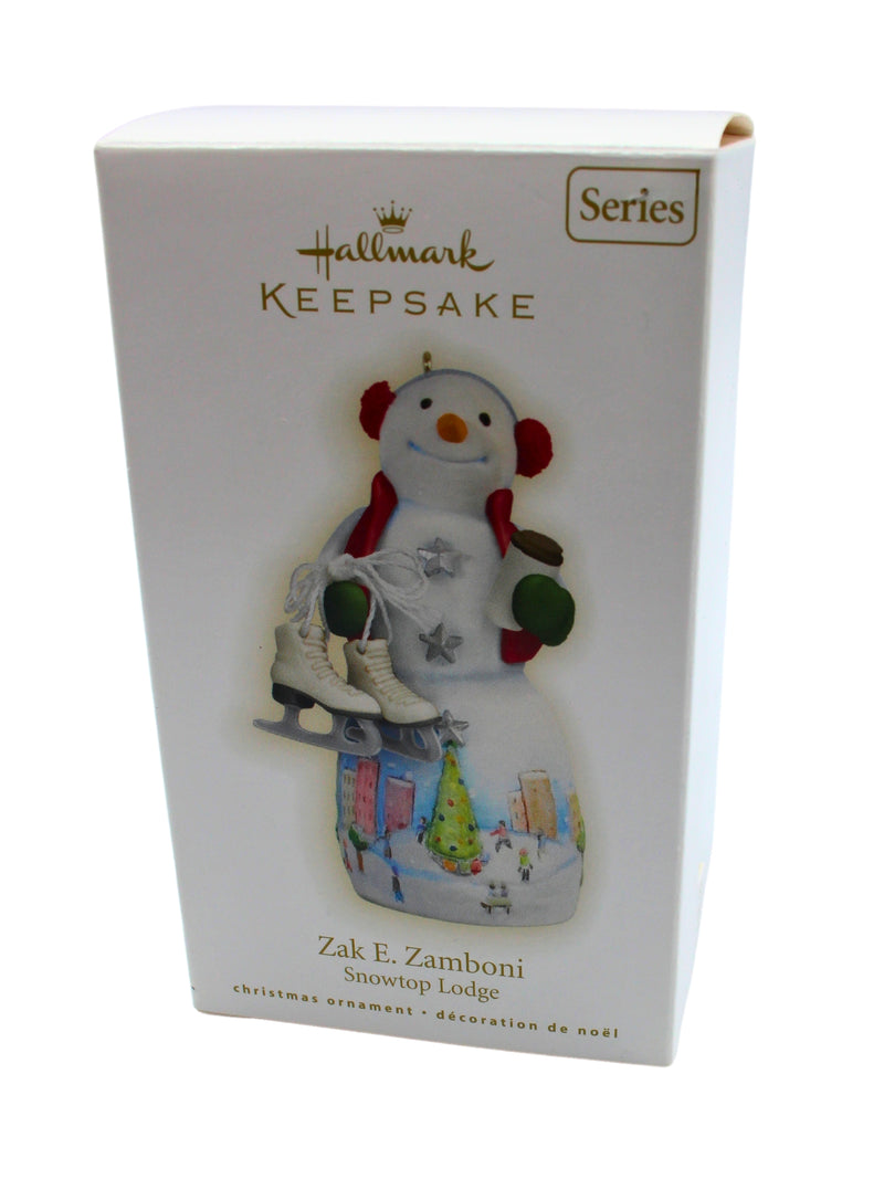 Hallmark Ornament: 2009 Zak E. Zamboni | QX8605 | Snowman