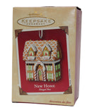 Hallmark Ornament: 2002 New Home | QX8636 | Hinged Box