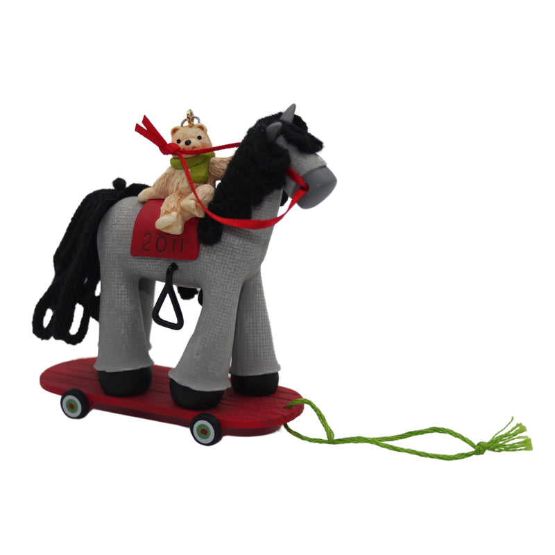 Hallmark Ornament: 2011 A Pony for Christmas | QX8877 | 14th in Series