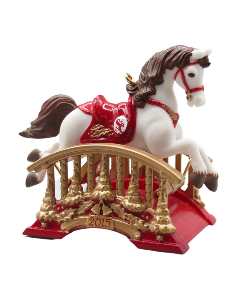 Hallmark Ornament: 2015 Santa Certified Horse | QX9099
