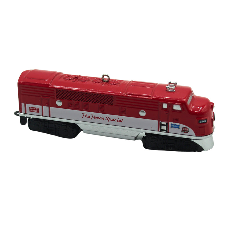 Hallmark Ornament: 2018 Texas Special Locomotive | 2245P - Red | QX9326