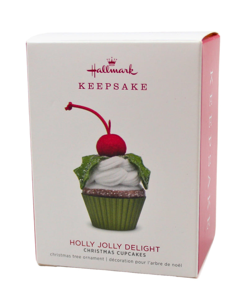 Hallmark Ornament: 2018 Holly Jolly Delight | QX9423 | Christmas Cupcakes