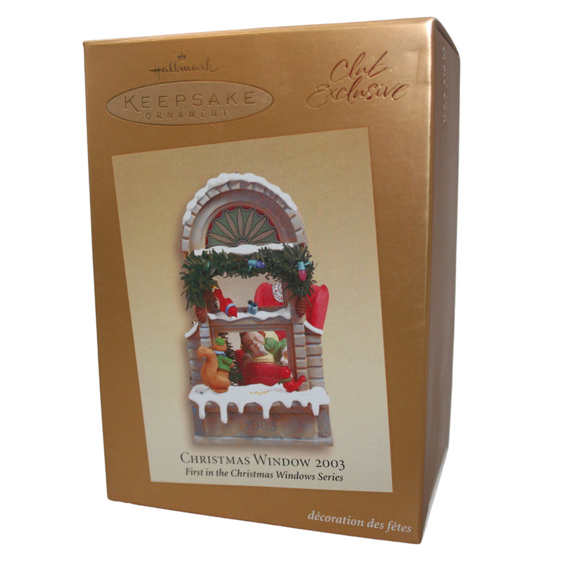 Hallmark Ornament: 2003 Christmas Window 2003 | QXC3003 | 1st in Series