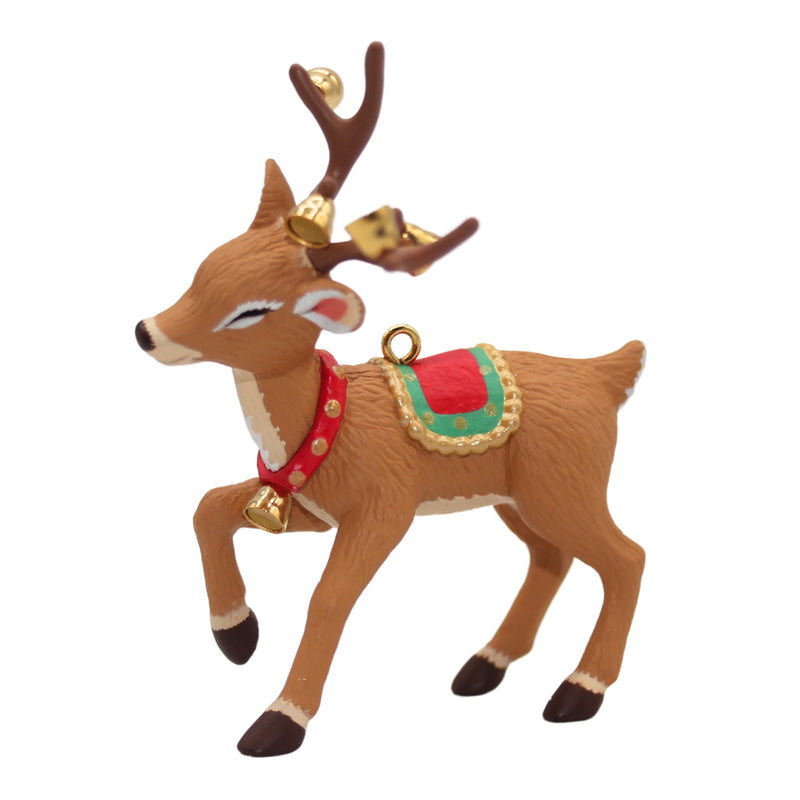 Hallmark Ornament: 2000 Ringing Reindeer | QXC4484