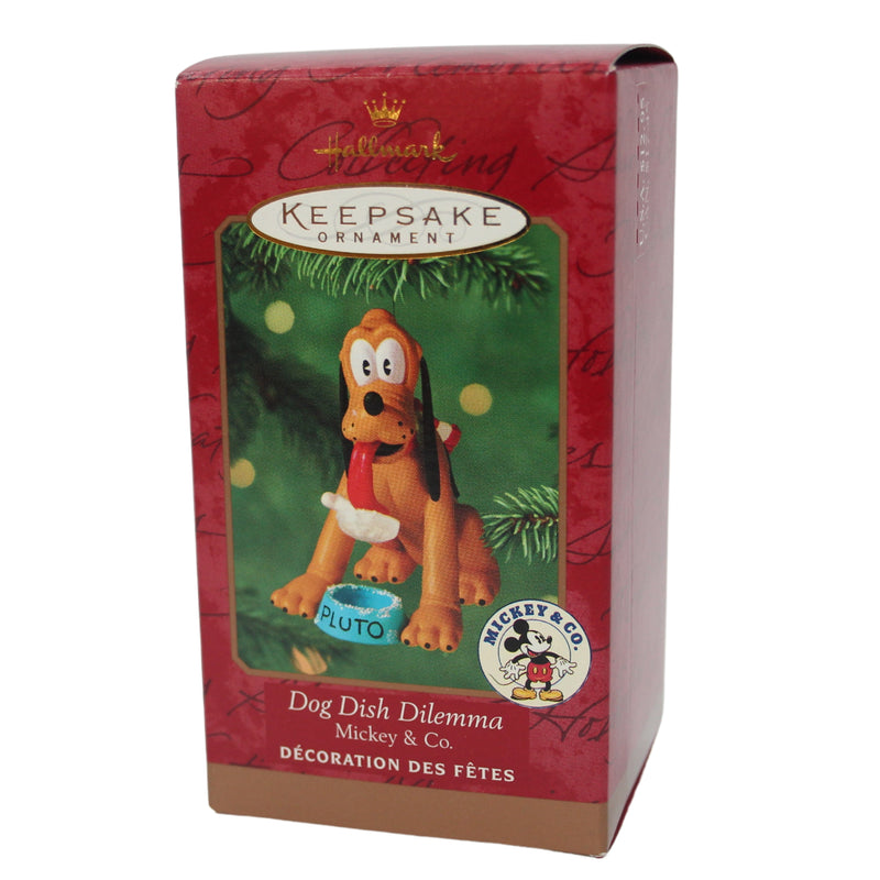 Hallmark Ornament: 2000 Dog Dish Dilemma | QXD4044 | Disney