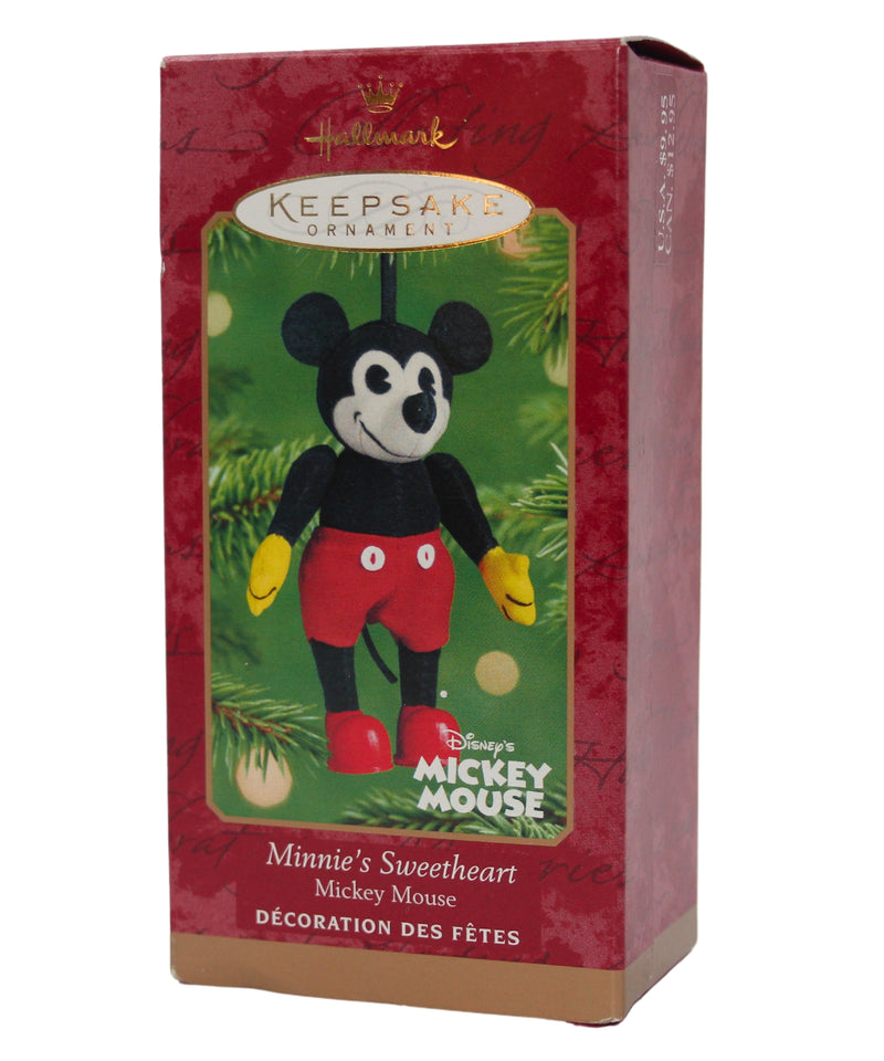 Hallmark Ornament: 2001 Minnie's Sweetheart | QXD4195 | Disney