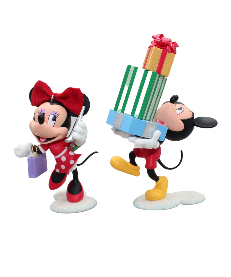 Hallmark Ornament: 2007 Dashing Through the Mall | QXD4227 | Mickey & Minnie