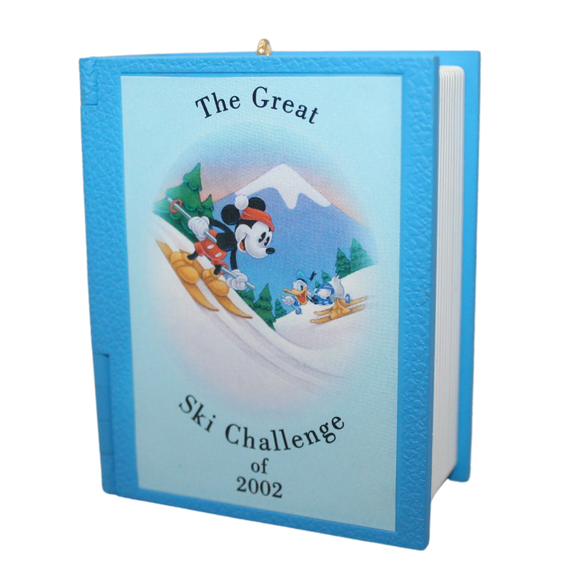 Hallmark Ornament: 2002 The Great Ski Challenge | QXD4926 | Mickey Mouse