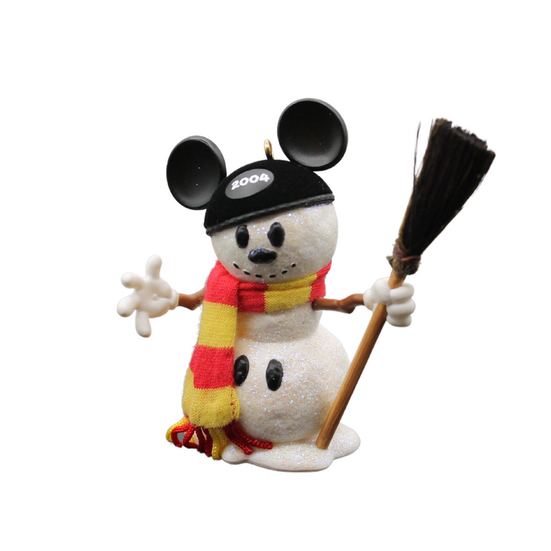 Hallmark Ornament: 2004 Snow Sculpture Mickey Mouse