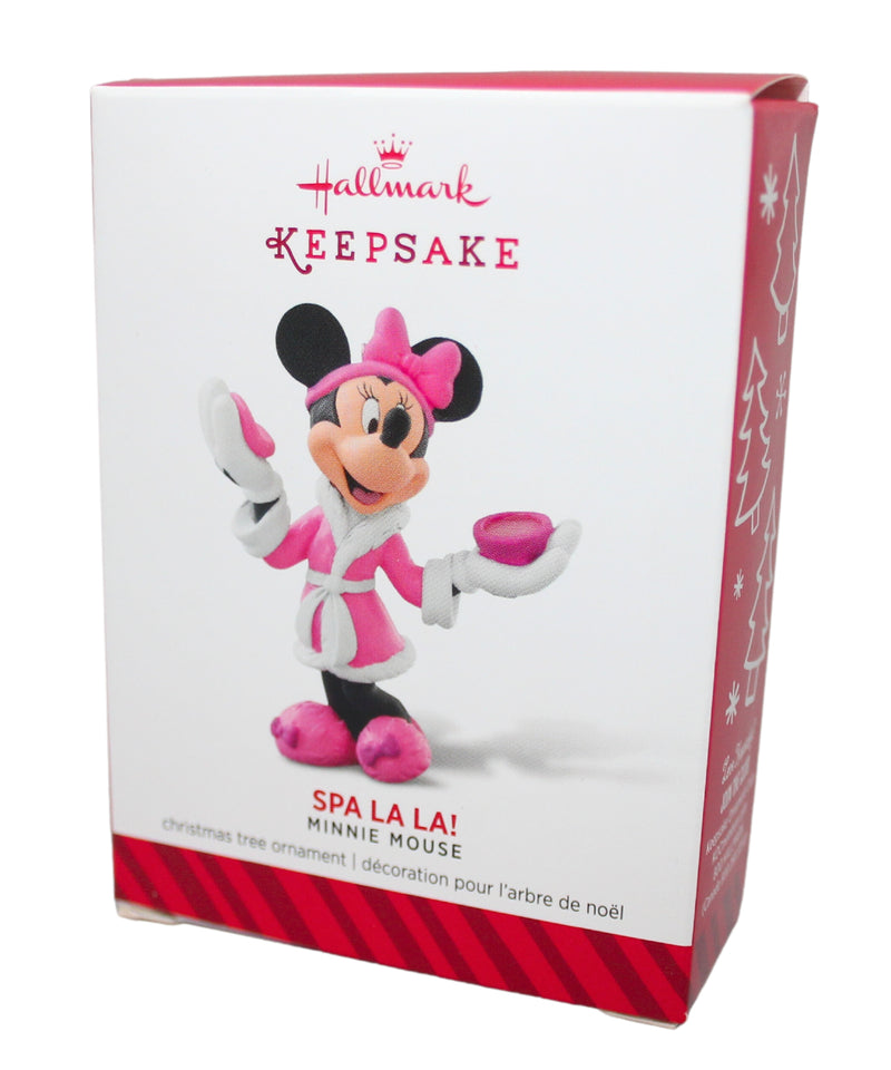 Hallmark Ornament: 2014 Spa La La! | QXD6073 | Minnie Mouse