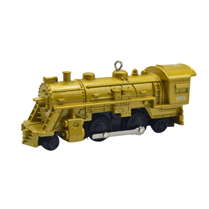 Hallmark Ornament: 2019 Scout Locomotive | 1001 - Gold | QXE3177