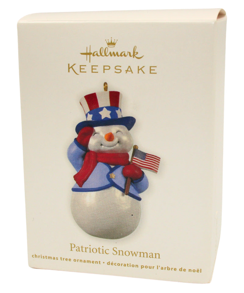 Hallmark Ornament: 2012 Patriotic Snowman | QXG4681