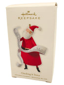 Hallmark Ornament: 2010 Checking it Twice | QXG7373