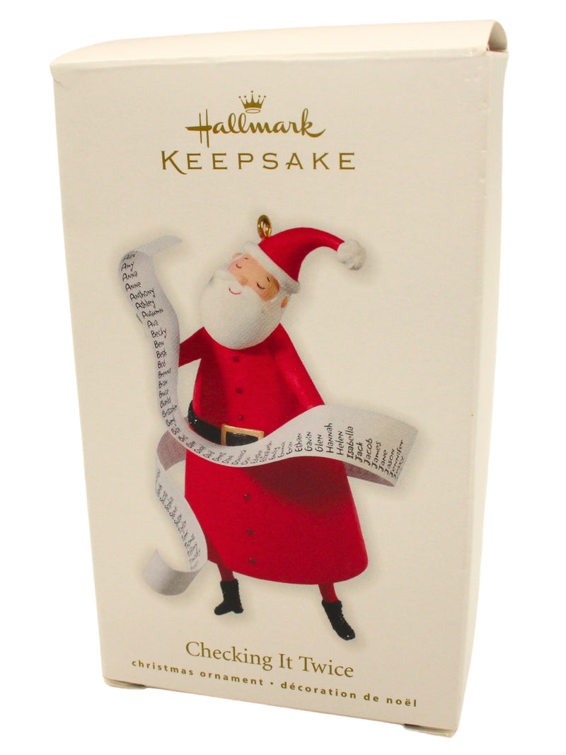 Hallmark Ornament: 2010 Checking it Twice | QXG7373