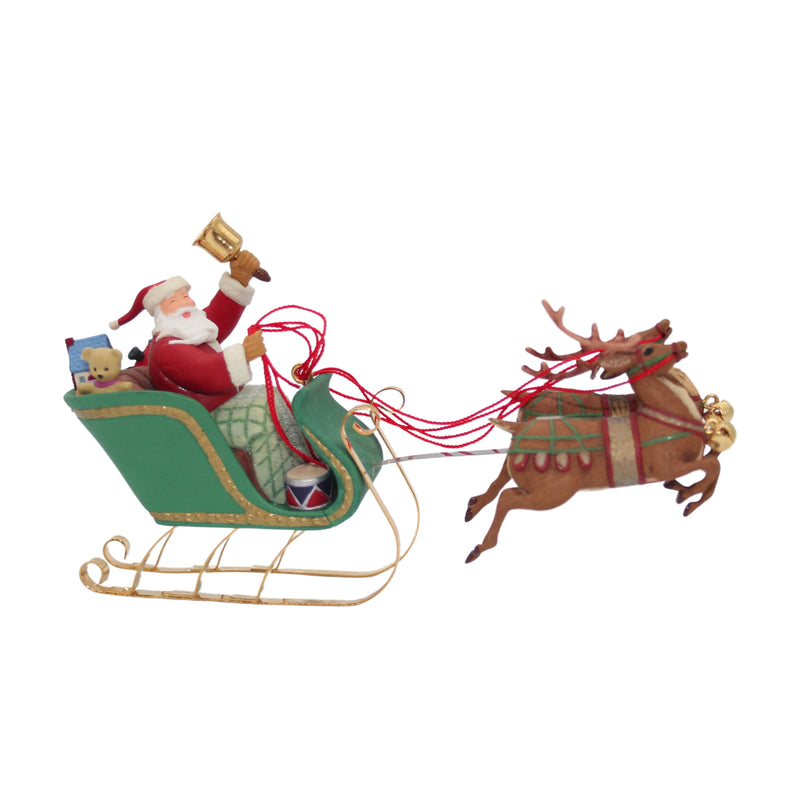 Hallmark Ornament: 2003 Santa's on His Way | QXG8809