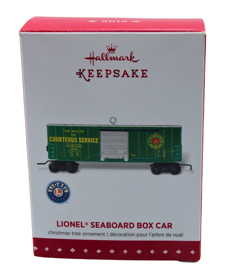 Hallmark Ornament: 2015 Seaboard Box Car | QXI2537