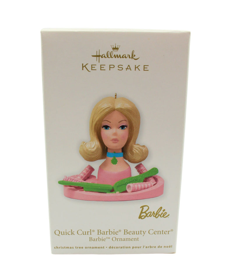 Hallmark Ornament: 2012 Quick Curl Barbie Beauty Center | QXI2711