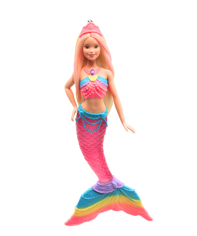 Hallmark Ornament: 2019 Rainbow Lights Mermaid | QXI3077 | Barbie